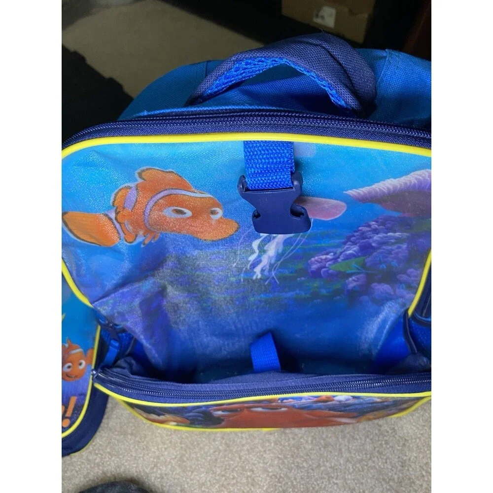 Rare Disney Finding Dory Nemo Hank Backpack Lunch Box Set Y2K Aesthetic Bookbag